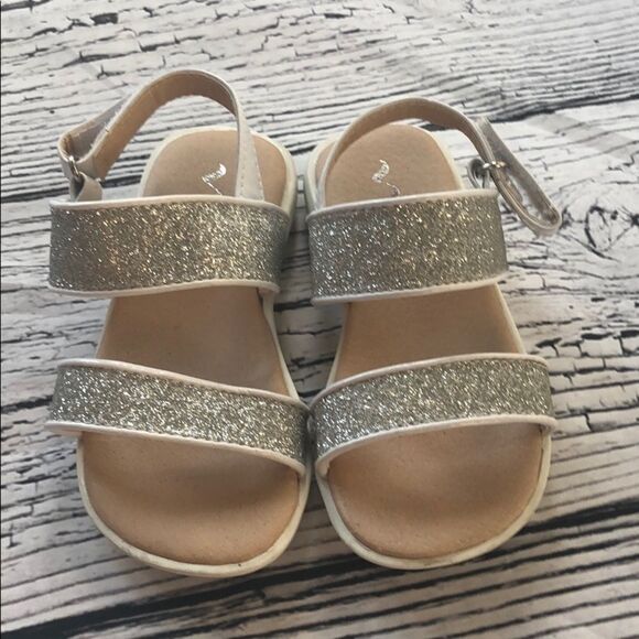 Nina Sparkle Velcro Sandals - 7 little kid - Picture 2 of 6